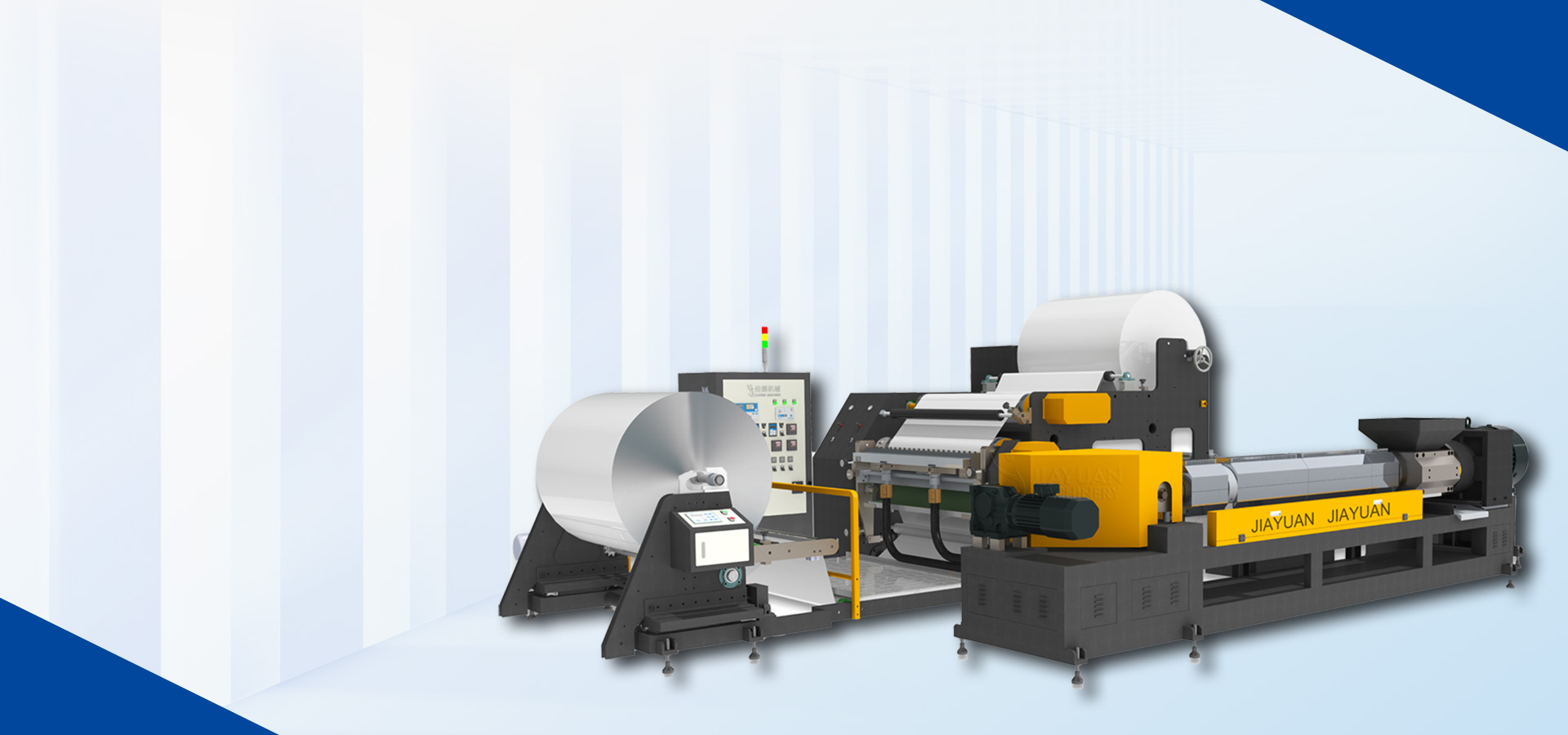 Butyl-Rubber-Extrusion-Coating-Machine