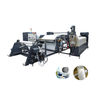 Hot melt adhesive film extruding machine