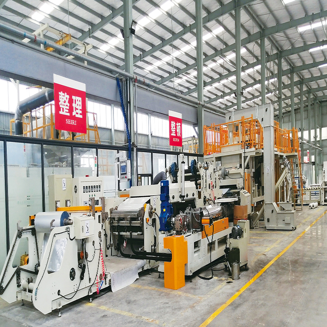 Butyl waterproof coil coating production line