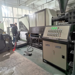 Hot melt glue cast film production line