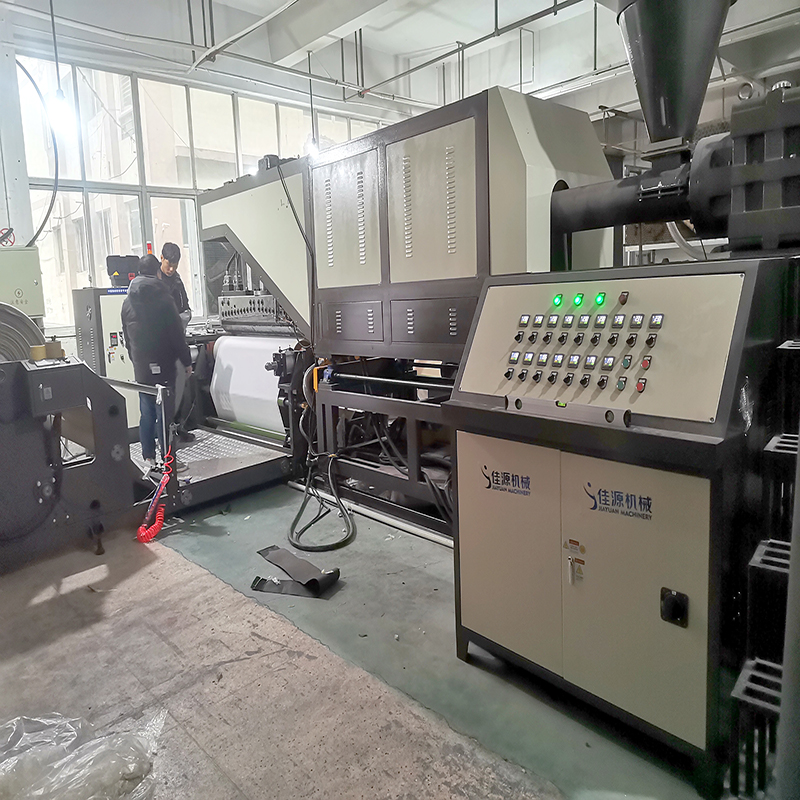 Hot melt glue cast film production line