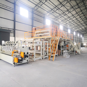 Non asphalt waterproof coiled material production line