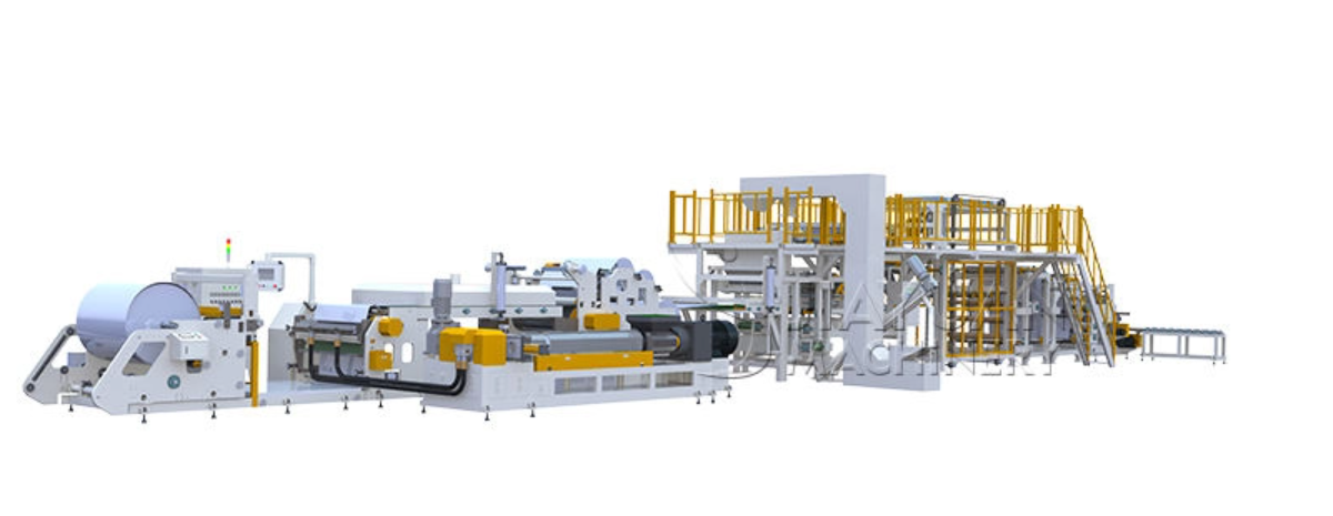 Aluminium Foil Butyl Waterproof Coil Coating Production Line sample display