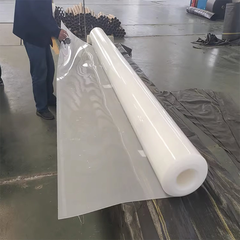 Reverse Adhering HDPE Waterproof Roll Sample 7